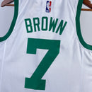 Regata Boston Celtics Branca Swingman - Classic Edition Jaylen Brown