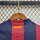 Conjunto Infantil Barcelona Retrô 2014/15 - Unissex