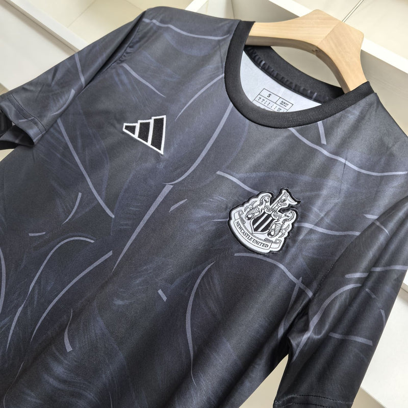Camisa Pré-jogo 2 Newcastle United 24/25 Torcedor - Masculina