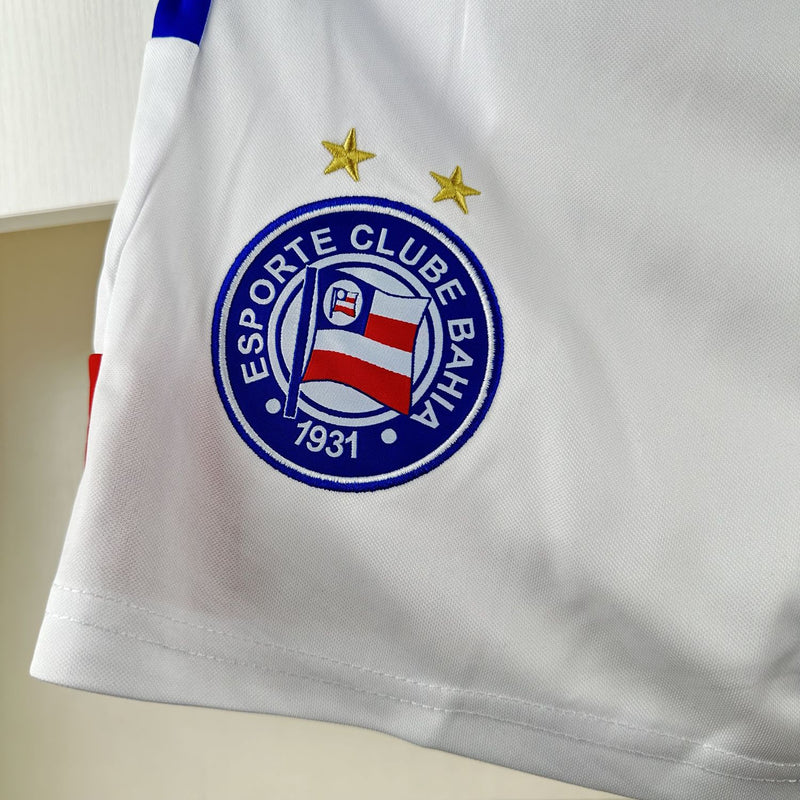 Bermuda Jogo 2 Bahia Branco 2024/25 - Masculino