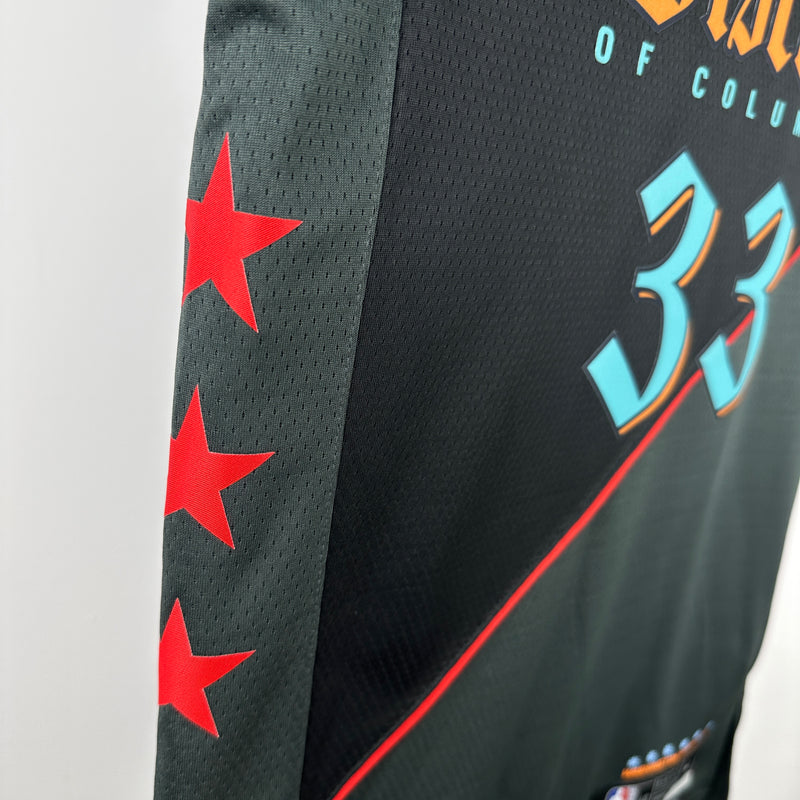 Regata Washington Wizards Preta Swingman 2023/24 - City Edition