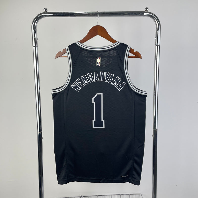 Regata San Antonio Spurs Preto Swingman 2022/23 - Classic Edition