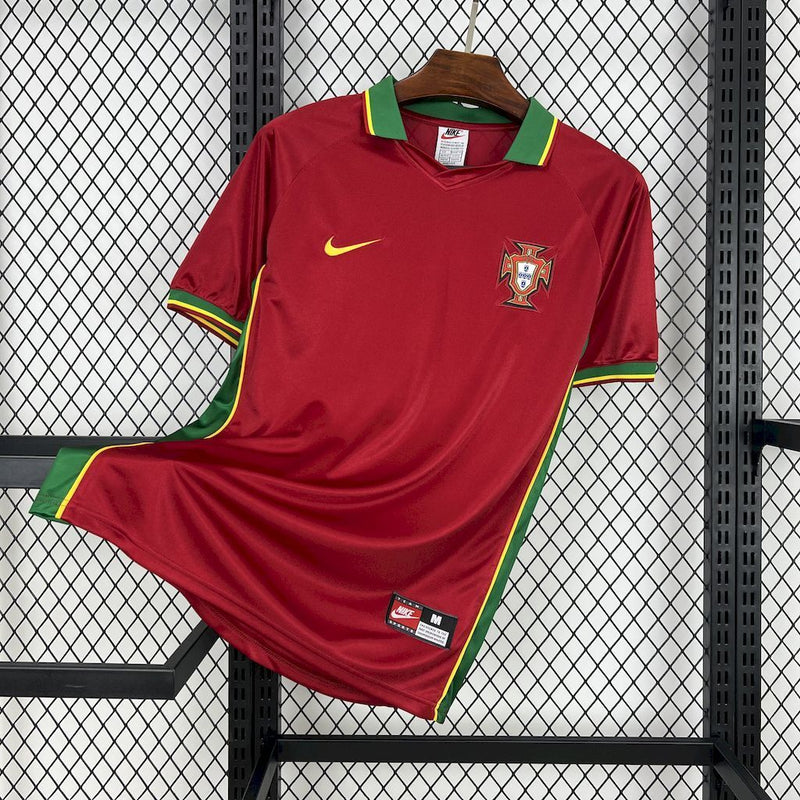 Camisa de Portugal Retro 1998 - Masculina