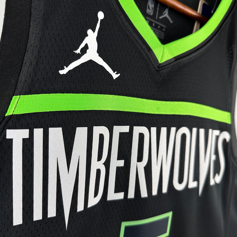 Regata Minnesota Timberwolves Preta Swingman - Statement Edition
