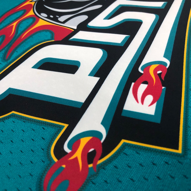 Regata Detroit Pistons Verde 1998/99 - Hardwood Classics