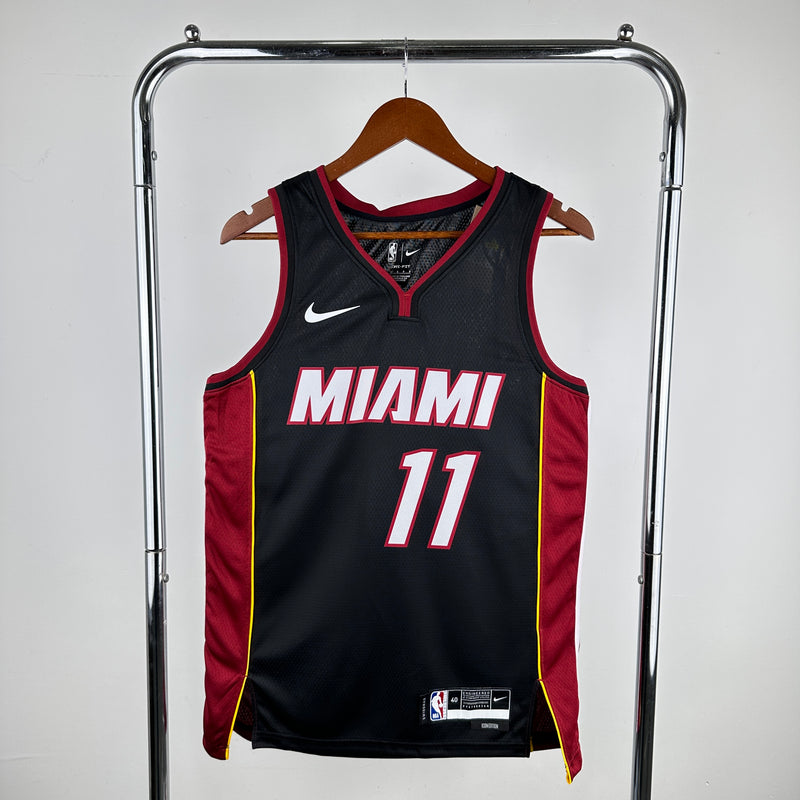 Regata Miami Heat Preta Swingman - Icon Edition