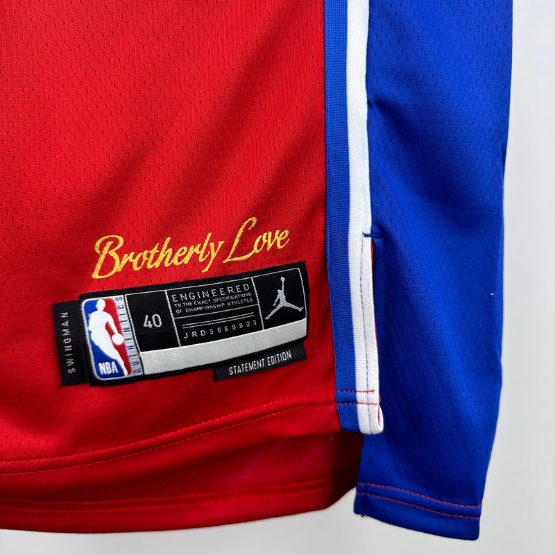 Regata Philadelphia 76ers Vermelha - Statement Edition