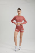 Conjunto Cropped e Short NIKE PRO- Feminino