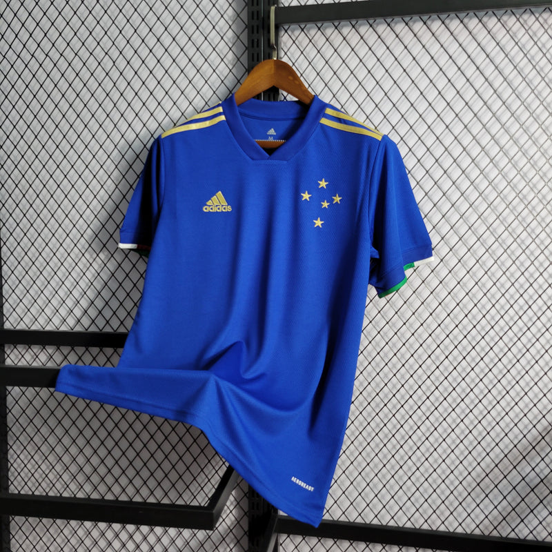 Camisa 1 Cruzeiro 2021/22 Torcedor - Masculina