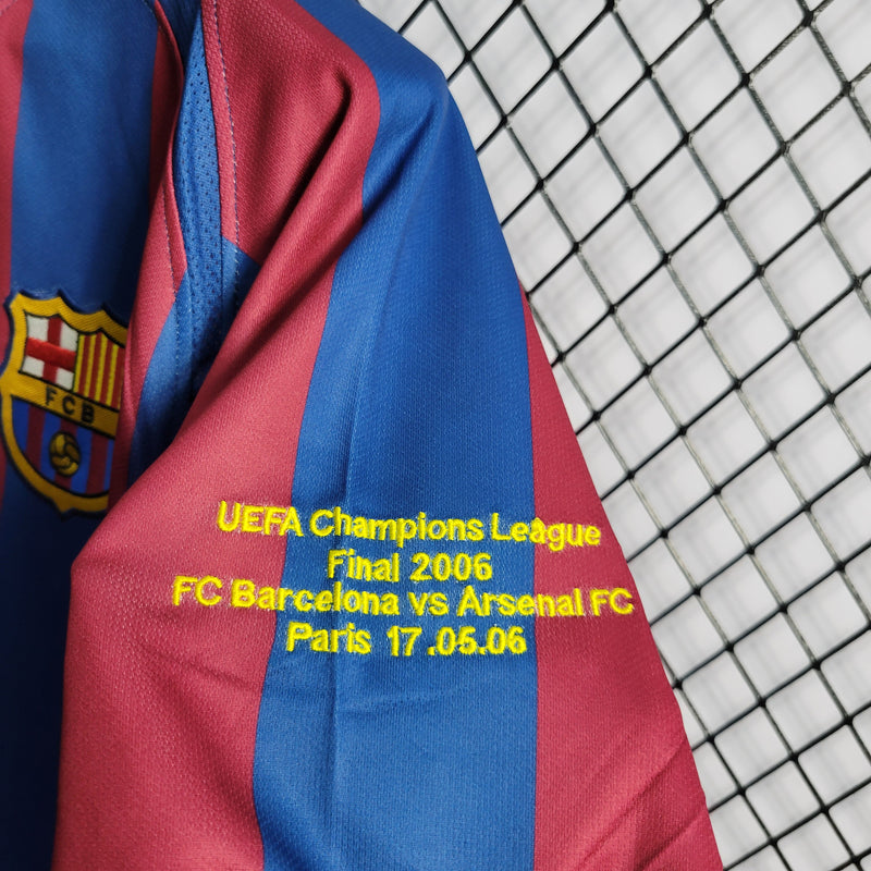 Camisa 1 Barcelona Retrô 2005/06 - Masculina
