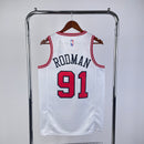 Regata Chicago Bulls Branca Swingman - Association Edition