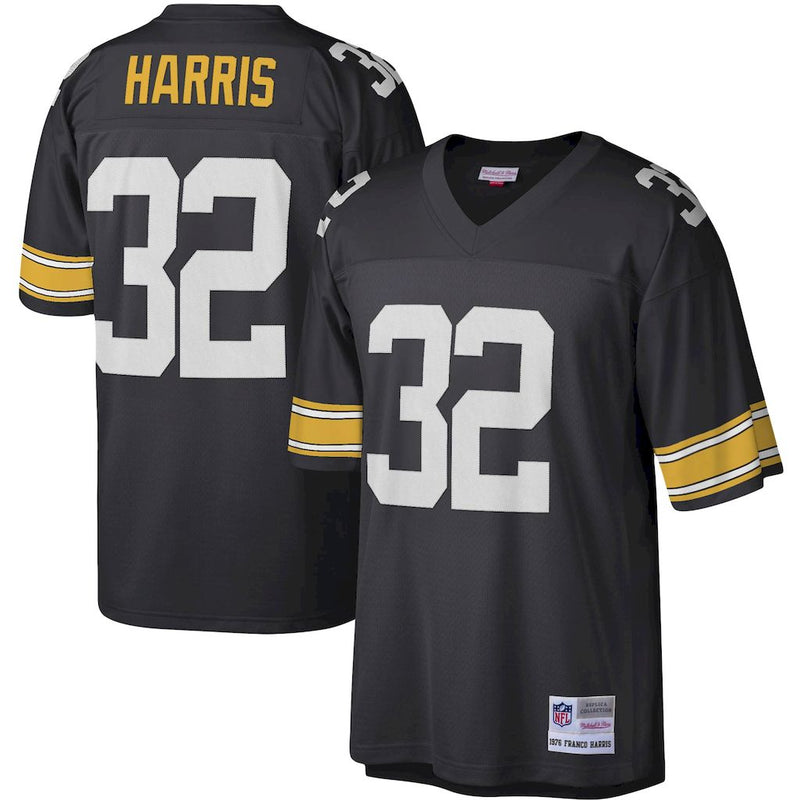 Camisa Pittsburgh Steelers Mitchell & Ness Legacy Replica - Branca/Preta