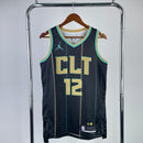 Regata Charlotte Hornets Preta - City Edition