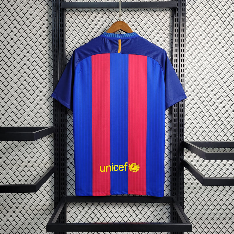 Camisa 1 Barcelona Retrô 2016/17 - Masculina