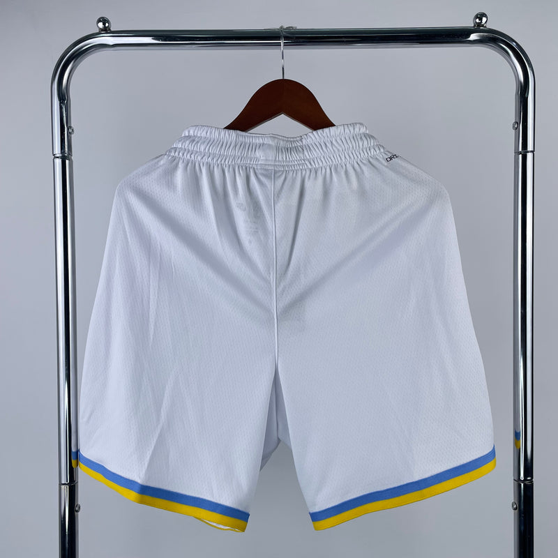 Bermuda Los Angeles Lakers Branco 2022/23 - Classic Edition
