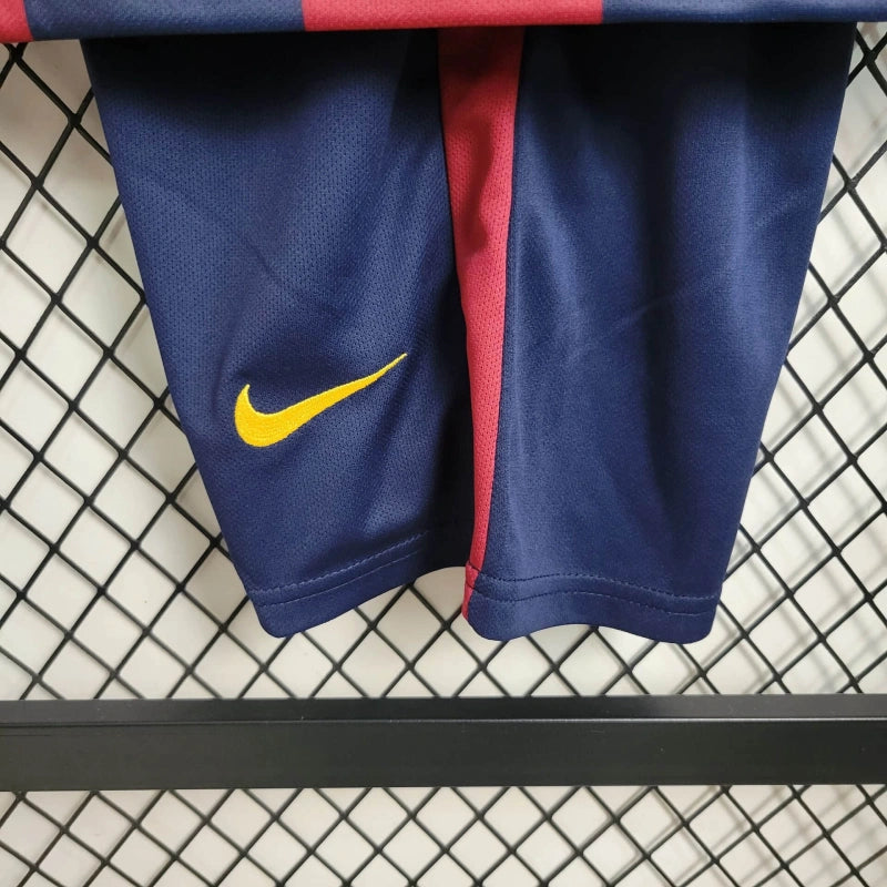 Conjunto Infantil Barcelona Retrô 2014/15 - Unissex