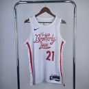 Regata Philadelphia 76ers Branca - City Edition