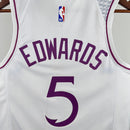 Regata Minnesota Timberwolves Branca Swingman 2018/19 - Earned Edition