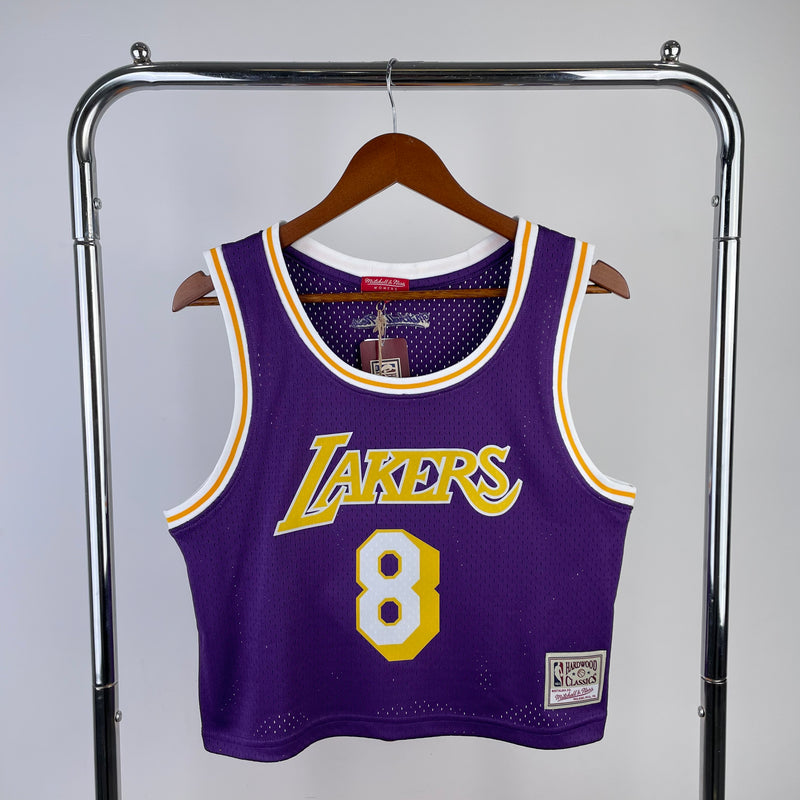 Cropped Feminino Los Angeles Lakers Roxo - Bryant 8