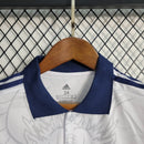 Conjunto Infantil Real Madrid Dragon Branca 2023 - Unissex