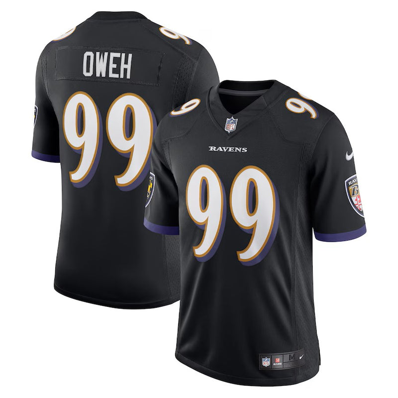 Camisa Baltimore Ravens Nike Vapor Limited - Roxo/Preta