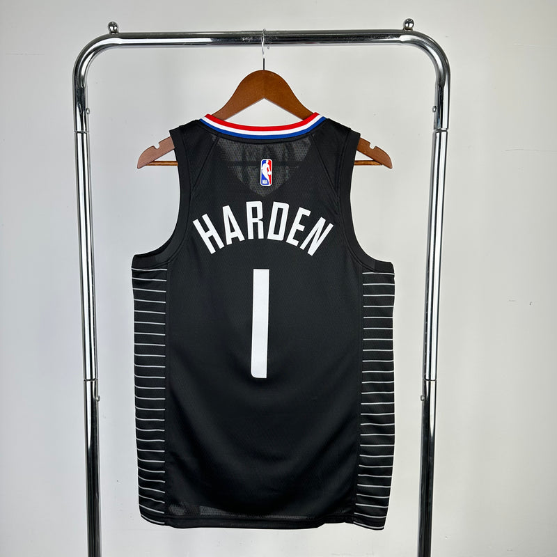 Regata LA Clippers Preta 2020/21 - Statement Edition