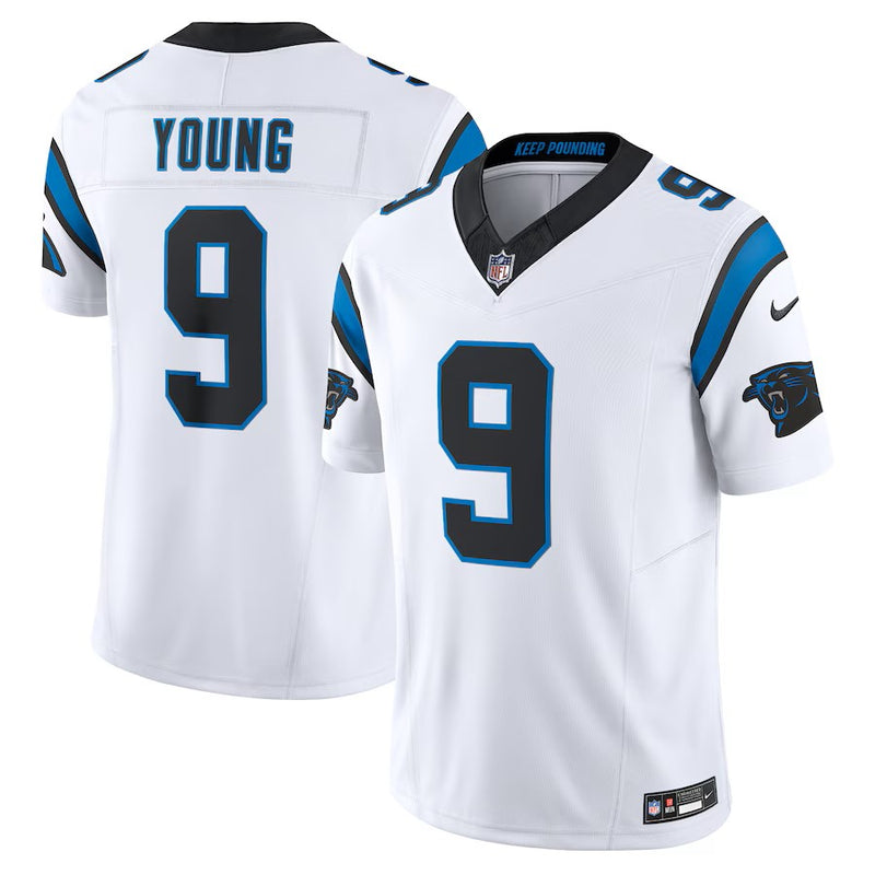 Carolina Panthers Nike Vapor F.U.S.E. Limited Jersey - Branca/Preta