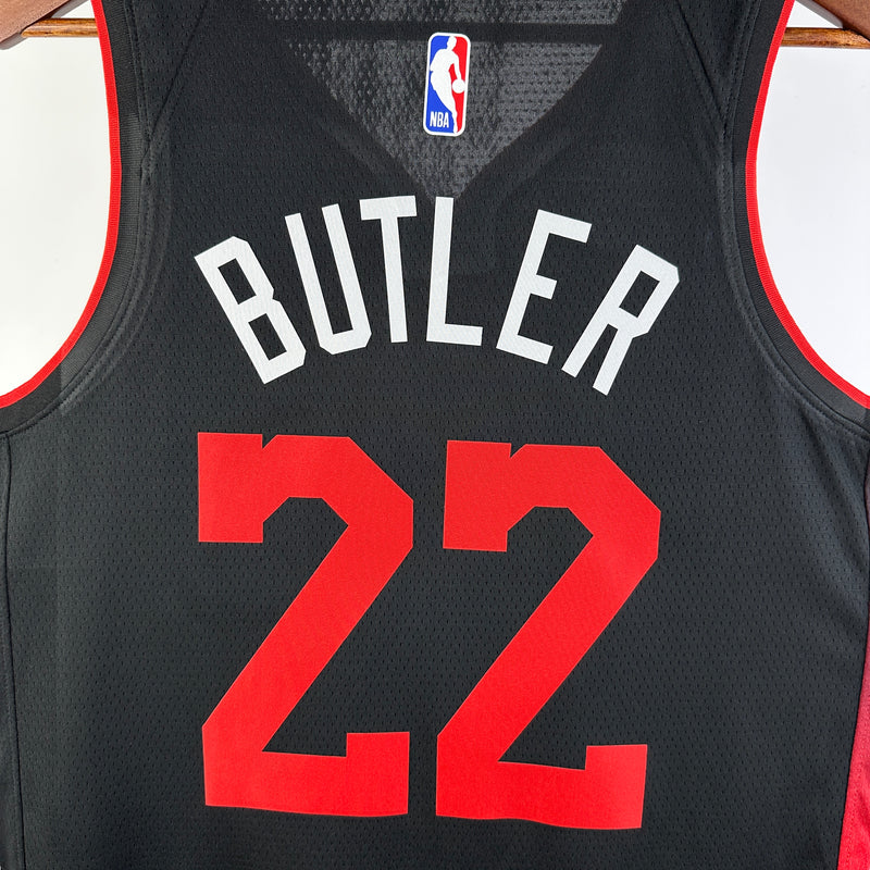 Regata Miami Heat Jimmy Butler Preta Swingman 2023/24 - City Edition