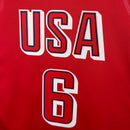 Regata USA Basketball Vermelha Swingman Olympics 2024