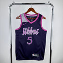 Regata Minnesota Timberwolves Roxa Swingman 2021/22 - City Edition