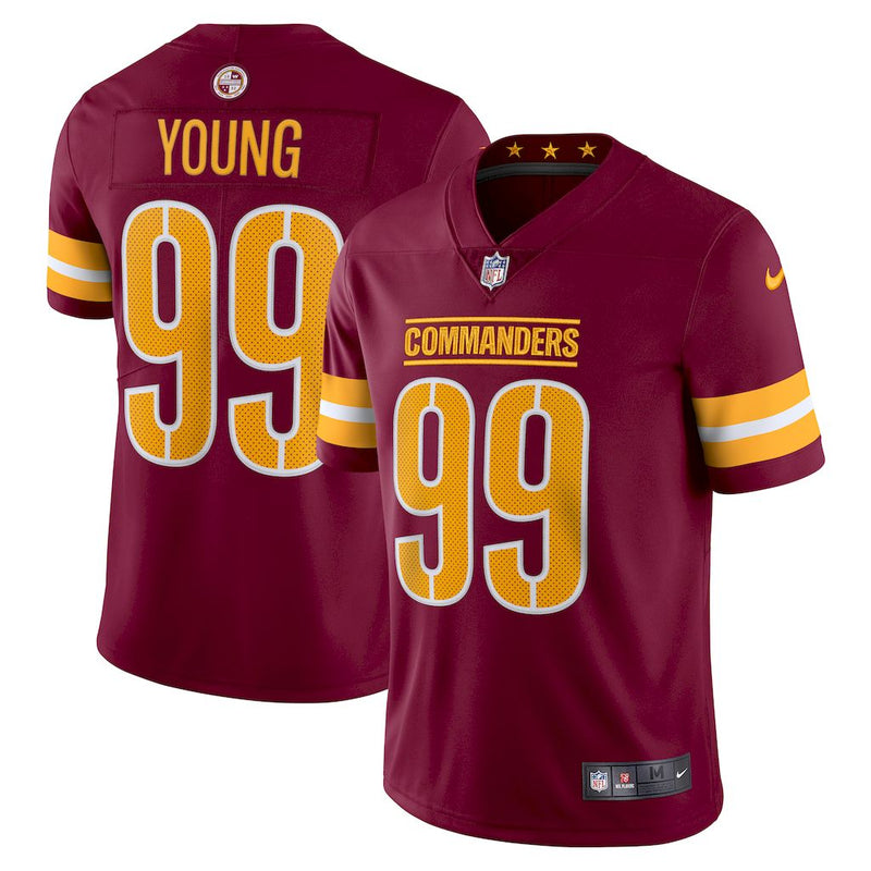 Camisa Washington Commanders Nike Vapor Limited - Bordô