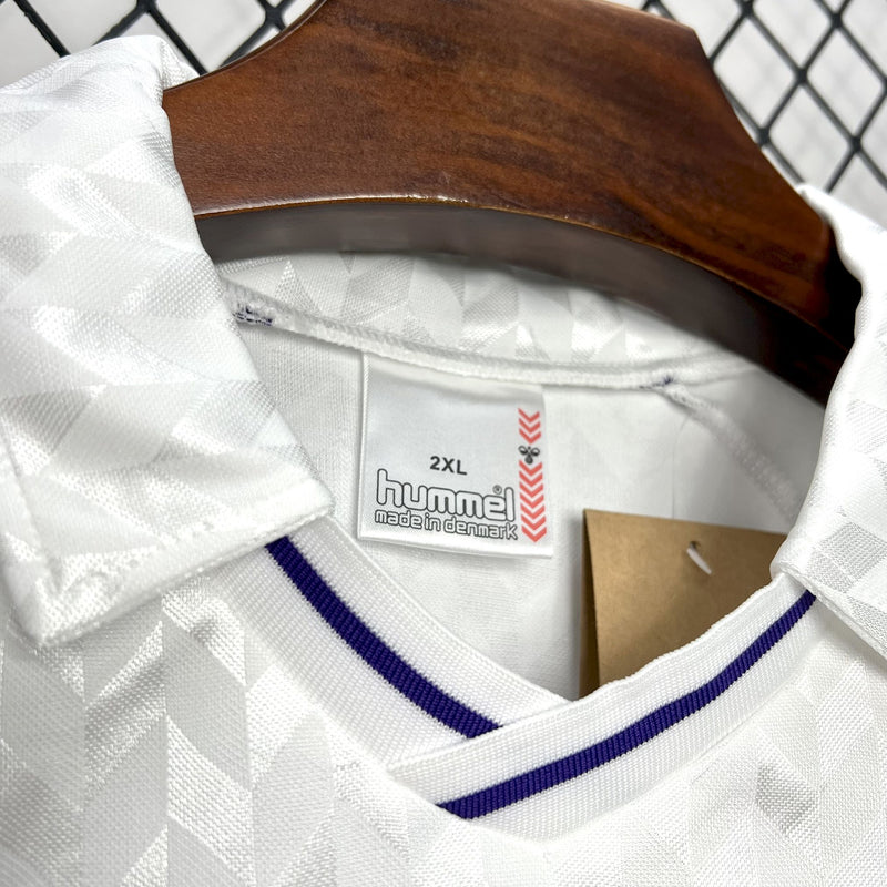 Camisa 1 Real Madrid Retrô 1986/87 - Masculina