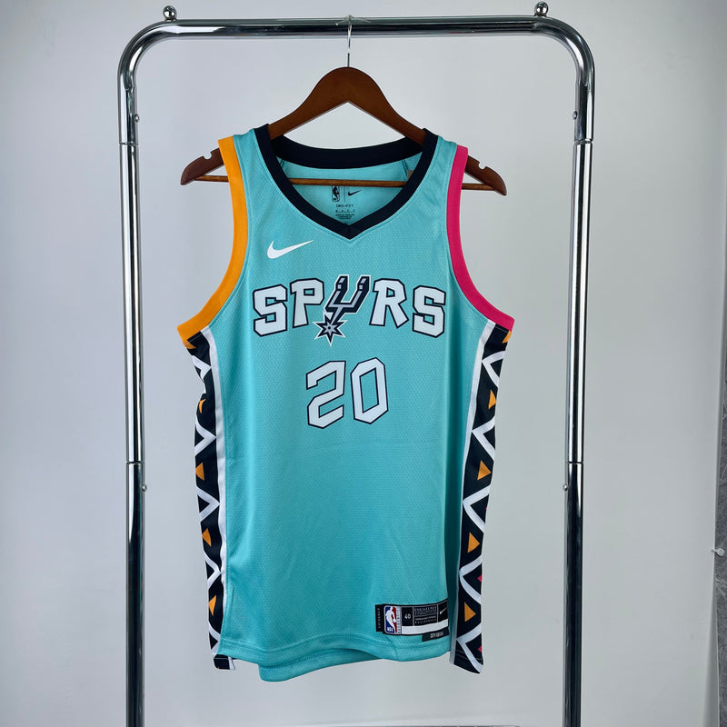 Regata San Antonio Spurs Verde Swingman 2022/23 - City Edition
