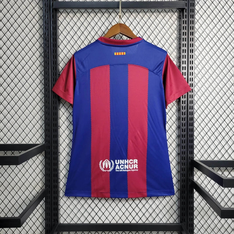 Camisa 1 Barcelona 2023/24 Torcedora - Feminina