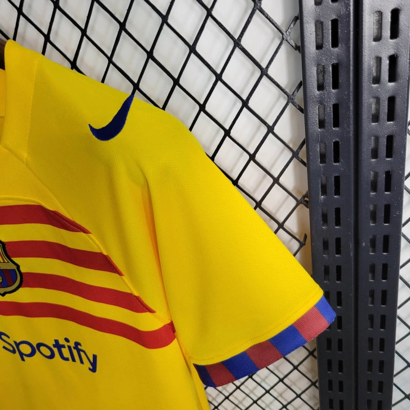 Conjunto Infantil 4 Barcelona 2023/24 - Unissex