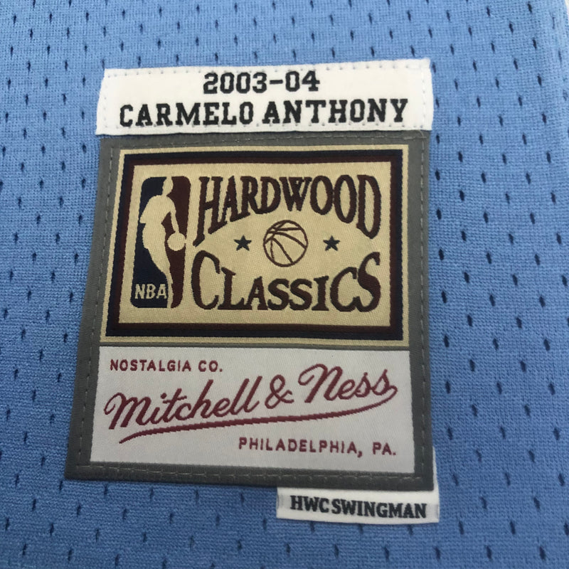 Regata Denver Nuggets Carmelo Anthony Swingman 2003/04 - Hardwood Classics