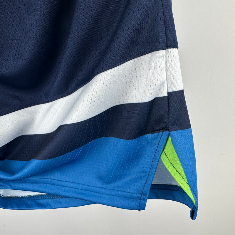 Bermuda Minnesota Timberwolves Azul 2023/24 - Icon Edition