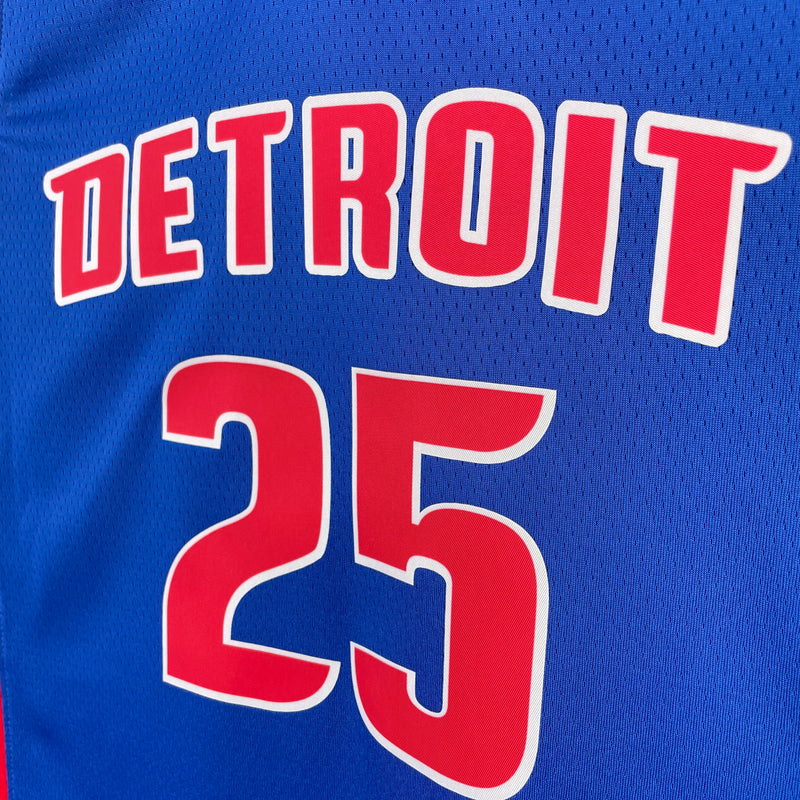 Regata Detroit Pistons Azul Swingman - Icon Edition
