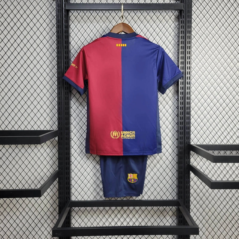 Conjunto Infantil 1 Barcelona 2024/25 - Unissex