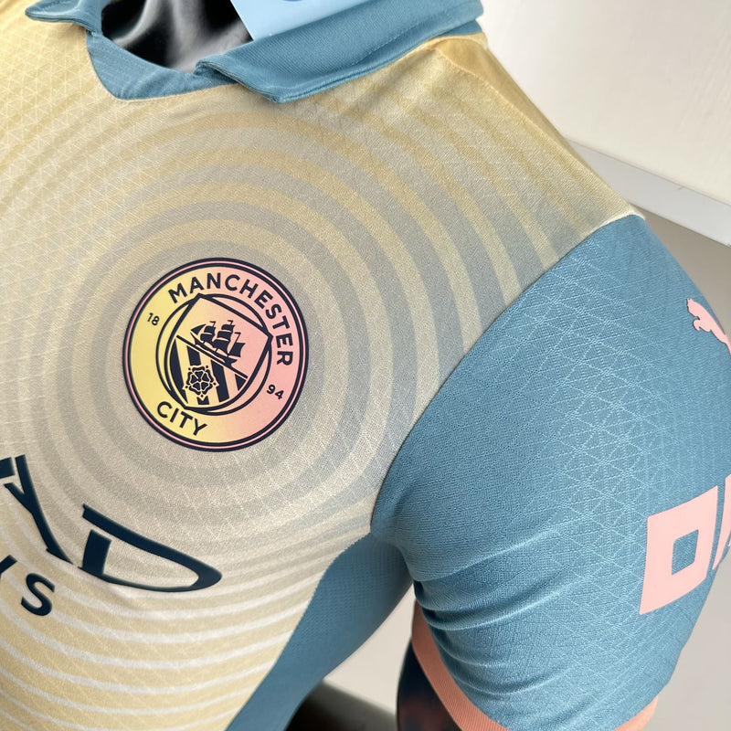 Camisa 4 Manchester City 24/25 Jogador - Masculina