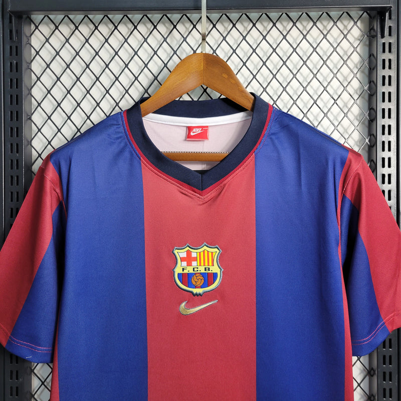 Camisa 1 Barcelona Retrô 1998/99 - Masculina