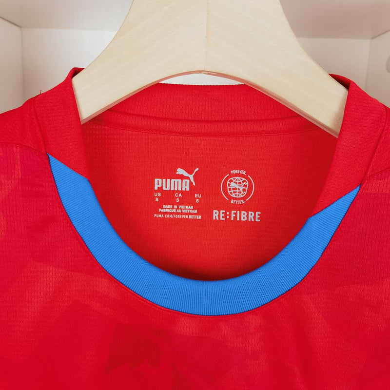 Camisa 1 República Tcheca 24/25 Torcedor - Masculina