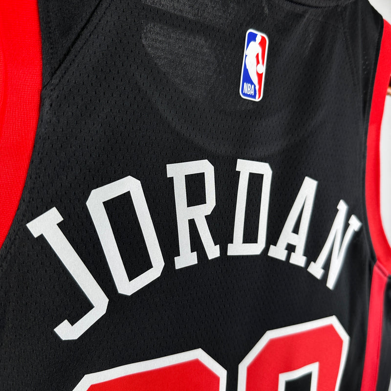 Regata Chicago Bulls Preta 2023/24 Swingman - City Edition