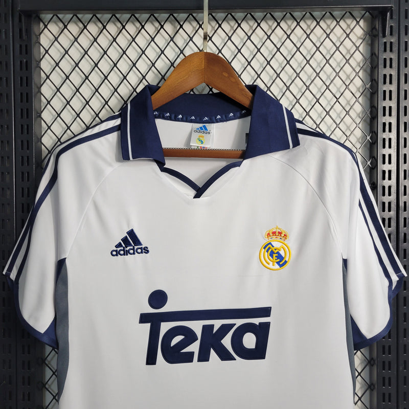 Camisa 1 Real Madrid Retrô 2000/01 - Masculina
