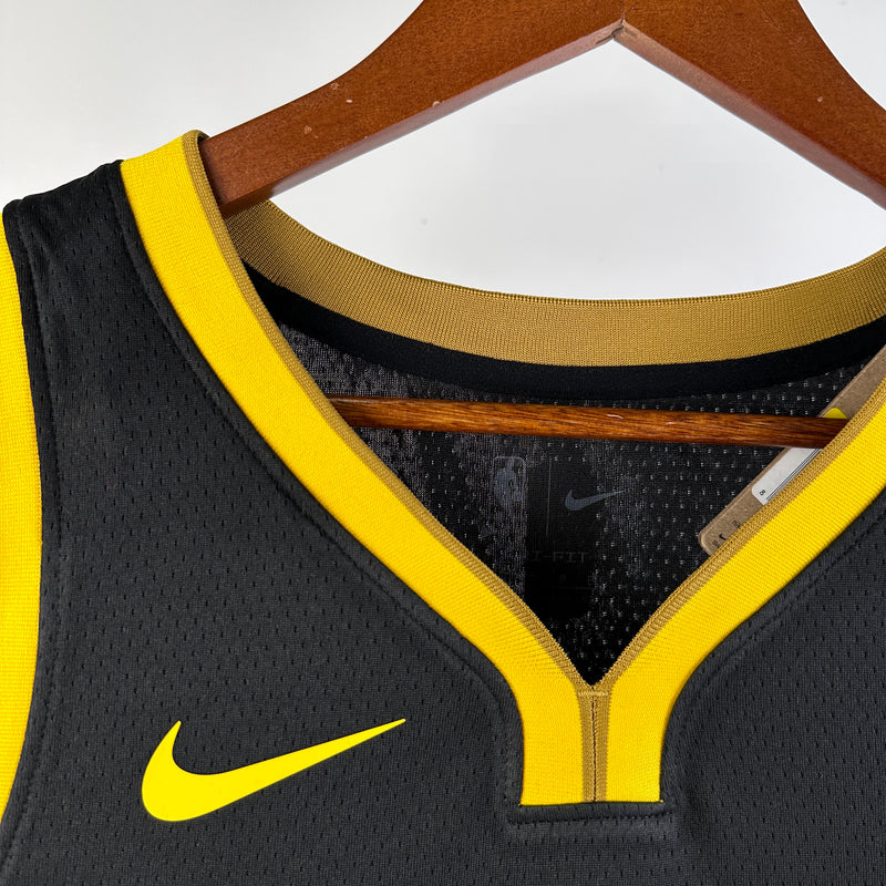Regata Golden State Warriors Preta 2023/24 Swingman - City Edition