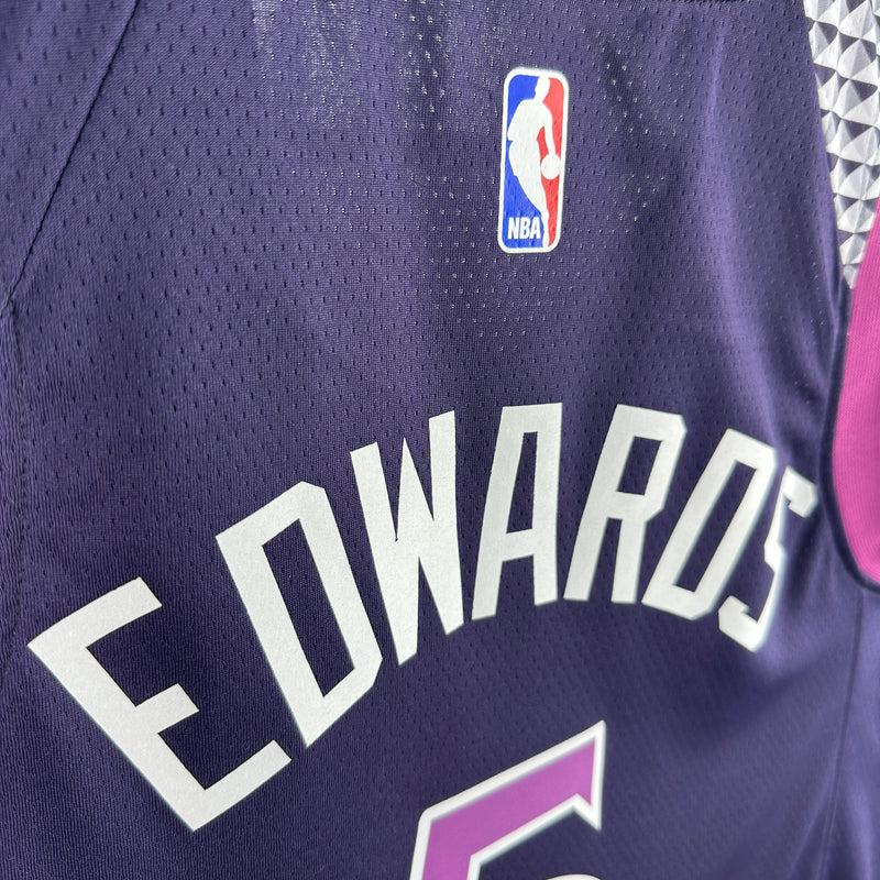 Regata Minnesota Timberwolves Roxa Swingman 2021/22 - City Edition
