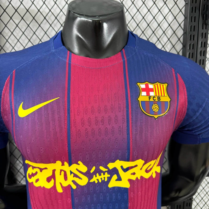 Camisa 1 Barcelona 2025/26 Jogador - Masculina