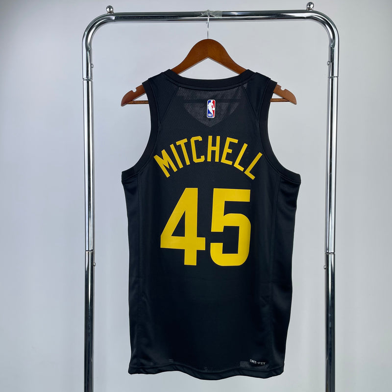 Regata Utah Jazz Preta Swingman 2022/23 - Statement Edition