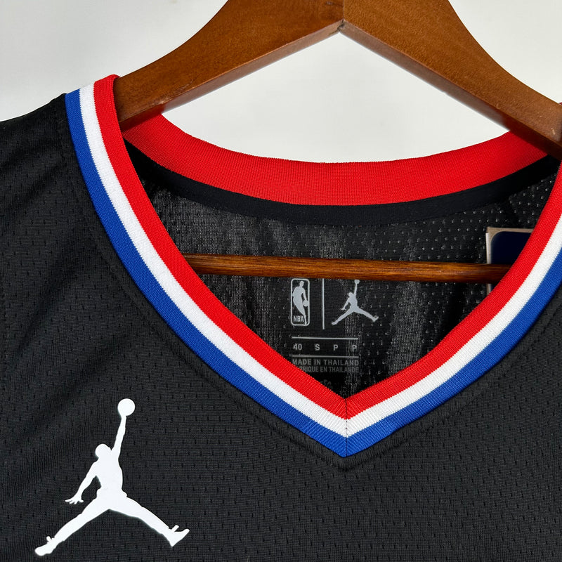 Regata LA Clippers Preta 2020/21 - Statement Edition