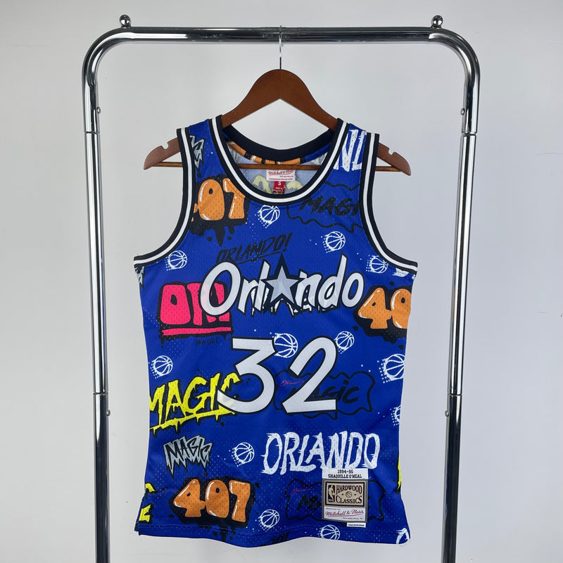 Regata Orlando Magic Slap Sticker Azul 1994/95 - Hardwood Classics